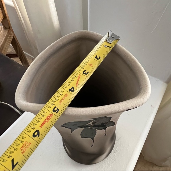 Kerry Gonzalez Raku Artist Signed Pottery Vase - Original - Picture 13 of 13